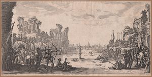 Jacques Callot - Martyre de Saint Sbastien