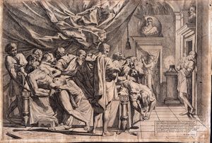 PIETRO TESTA - Il suicidio di Catone