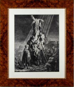 Rembrandt van Rijn : Deposizione  - Asta Stampe e Disegni dal XVI al XX secolo - Associazione Nazionale - Case d'Asta italiane