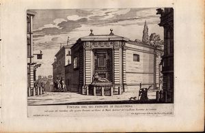 GIOVANNI BATTISTA FALDA : Le fontane di Roma nelle piazze e luoghi publici della citt, con li loro prospetti, come sono al presente  - Asta Stampe e Disegni dal XVI al XX secolo - Associazione Nazionale - Case d'Asta italiane