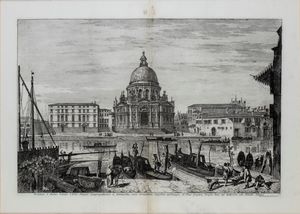 Michele  Marieschi - Templum S. Mariae Salutis Cleric. Regul. Congregationis a Somascha...