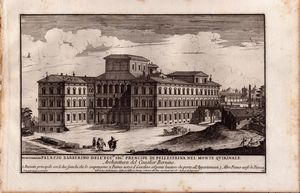 Alessandro Specchi - Palazzo Pontifico al Vaticano - Palazzo Borghese - Palazzo Barberini - Palazzo Pamphilj al Collegio Romano - Palazzo Colonna