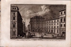 Giuseppe Vasi : Raccolta Delle Pi Belle Vedute Antiche, E Moderne Di Roma  - Asta Stampe e Disegni dal XVI al XX secolo - Associazione Nazionale - Case d'Asta italiane