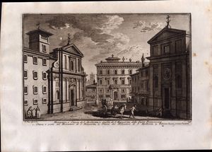 Giuseppe Vasi : Raccolta Delle Pi Belle Vedute Antiche, E Moderne Di Roma  - Asta Stampe e Disegni dal XVI al XX secolo - Associazione Nazionale - Case d'Asta italiane