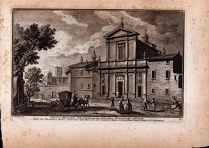 Giuseppe Vasi : Raccolta Delle Pi Belle Vedute Antiche, E Moderne Di Roma  - Asta Stampe e Disegni dal XVI al XX secolo - Associazione Nazionale - Case d'Asta italiane