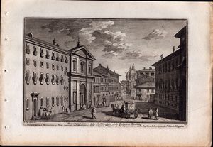 Giuseppe Vasi : Raccolta Delle Pi Belle Vedute Antiche, E Moderne Di Roma  - Asta Stampe e Disegni dal XVI al XX secolo - Associazione Nazionale - Case d'Asta italiane