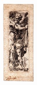 Gaetano Gandolfi - Figura in piedi