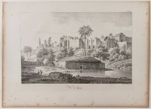 Godefroy Engelmann - Vue de Gaza, da Constant Bourgois