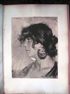 Francesco Paolo Michetti - Teste e busti di donne in costume e di contadini abruzzesi