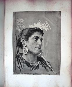 Francesco Paolo Michetti : Teste e busti di donne in costume e di contadini abruzzesi  - Asta Stampe e Disegni dal XVI al XX secolo - Associazione Nazionale - Case d'Asta italiane