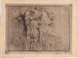Albert Besnard - Eve