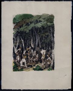 Jules Chadel - Illustrazione per Il centauro e la baccante