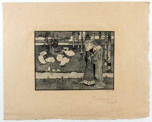 HEINRICH VOGELER - Froschkonig