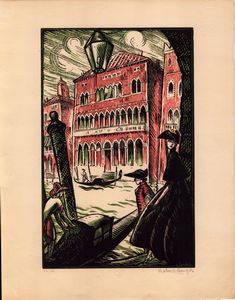 Robert Bonfils - Gondole veneziane