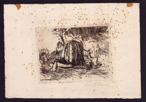 Luigi Bartolini - Lavandaia