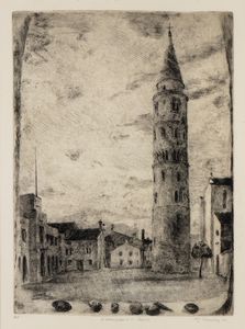 VIRGILIO  TRAMONTIN - Il campanile di Caorle