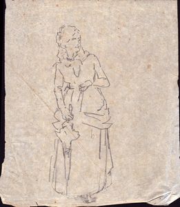 Serie di otto schizzi con soggetti varii  - Asta Stampe e Disegni dal XVI al XX secolo - Associazione Nazionale - Case d'Asta italiane