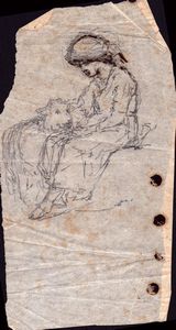 Serie di otto schizzi con soggetti varii  - Asta Stampe e Disegni dal XVI al XX secolo - Associazione Nazionale - Case d'Asta italiane