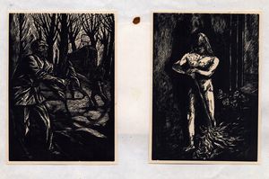 VALERIO FRASCHETTI : Vari soggetti  - Asta Stampe e Disegni dal XVI al XX secolo - Associazione Nazionale - Case d'Asta italiane