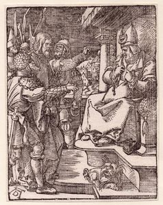 Albrecht Durer - Ges davanti a Caifa