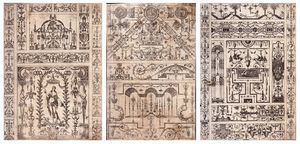 Jacques Androuet Du Cerceau - Grottesche