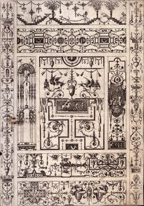 Jacques Androuet Du Cerceau : Grottesche  - Asta Stampe e Disegni dal XVI al XX secolo - Associazione Nazionale - Case d'Asta italiane