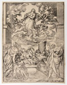 CESARE VECELLIO - L'Assunzione della Vergine