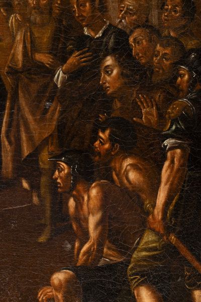 Giovanni Antonio Molineri : Decollazione  - Asta Dipinti Antichi - Associazione Nazionale - Case d'Asta italiane