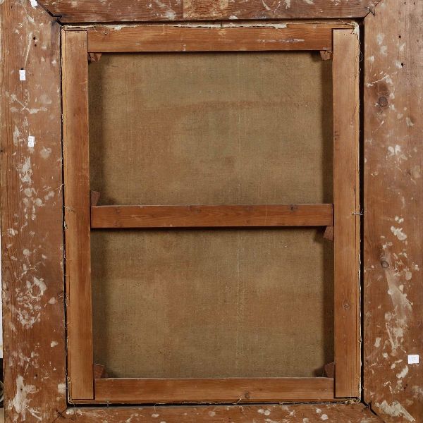 ANTOON VAN DYCK : Ritratto femminile con stemma  - Asta Dipinti Antichi - Associazione Nazionale - Case d'Asta italiane