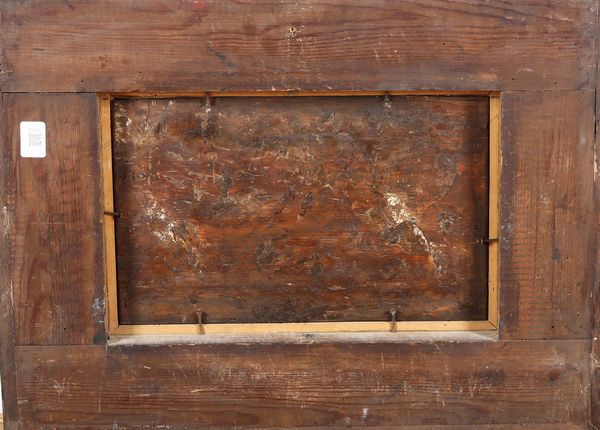 Pieter Bruegel il Vecchio : Paesaggio invernale con pattinatori  - Asta Dipinti Antichi - Associazione Nazionale - Case d'Asta italiane