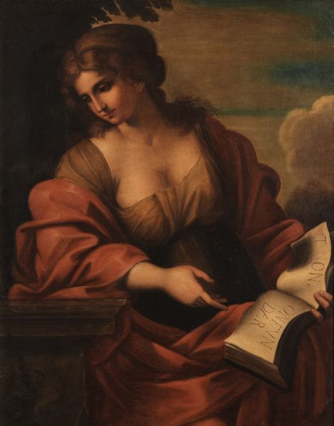 Giovanni Francesco Romanelli : Sibilla  - Asta Dipinti Antichi - Associazione Nazionale - Case d'Asta italiane