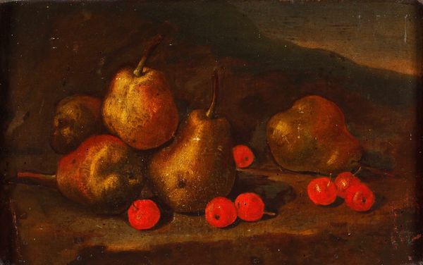 Scuola dell'inizio del XVIII secolo Natura morta con frutti  - Asta Dipinti Antichi - Associazione Nazionale - Case d'Asta italiane