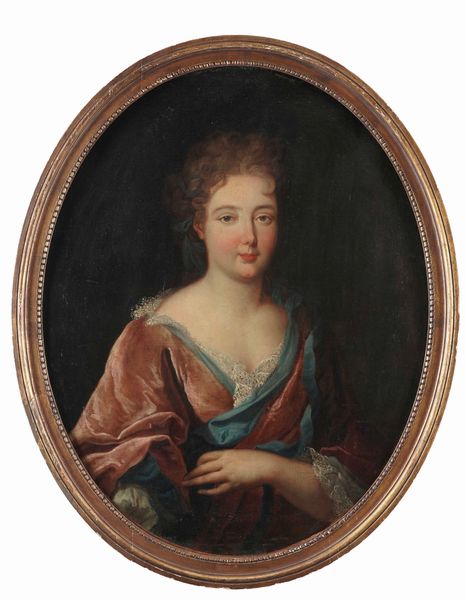 Scuola francese del XVIII secolo Ritratto di gentildonna  - Asta Dipinti Antichi - Associazione Nazionale - Case d'Asta italiane