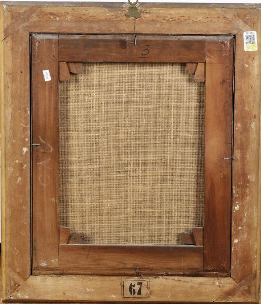 Francesco Londonio : Paesaggio con contadini  - Asta Dipinti Antichi - Associazione Nazionale - Case d'Asta italiane