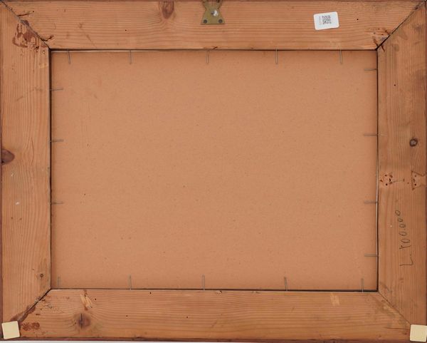 Scuola del XIX secolo Paesaggio con figure di contadini  - Asta Dipinti Antichi - Associazione Nazionale - Case d'Asta italiane