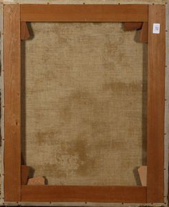 Scuola del XVIII secolo Sant'Antonio da Padova  - Asta Dipinti Antichi - Associazione Nazionale - Case d'Asta italiane