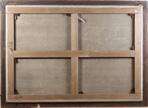 Scuola italiana del XVIII secolo Paesaggio con pastori  - Asta Dipinti Antichi - Associazione Nazionale - Case d'Asta italiane