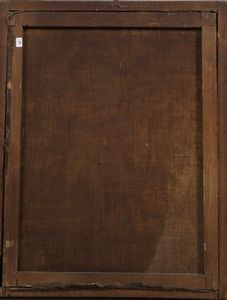 Scuola lombarda del XVII secolo Sant'Antonio con il Bambino  - Asta Dipinti Antichi - Associazione Nazionale - Case d'Asta italiane