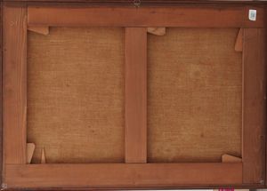 Scuola del XVIII secolo Composizione con fiori e pappagallo  - Asta Dipinti Antichi - Associazione Nazionale - Case d'Asta italiane