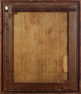 Scuola del XVIII secolo Veduta di porto  - Asta Dipinti Antichi - Associazione Nazionale - Case d'Asta italiane