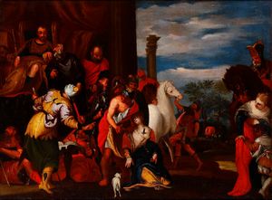 Paolo Caliari detto il Veronese - Martirio di Santa Giustina