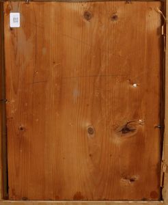 Scuola tedesca del XVIII secolo Figura maschile  - Asta Dipinti Antichi - Associazione Nazionale - Case d'Asta italiane