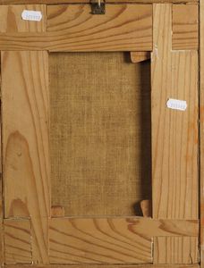 Scuola del XIX secolo Volto di Cristo  - Asta Dipinti Antichi - Associazione Nazionale - Case d'Asta italiane