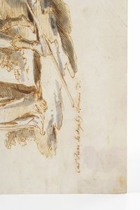 Pietro De Angelis (attivo nel XVIII secolo) : Giudizio di Paride  - Asta Dipinti Antichi - Associazione Nazionale - Case d'Asta italiane