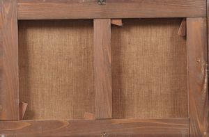 Scuola del XVIII secolo Nature morte con composizioni di fiori  - Asta Dipinti Antichi - Associazione Nazionale - Case d'Asta italiane