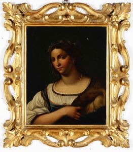 Sebastiano del Piombo : Ritratto di donna  - Asta Dipinti Antichi - Associazione Nazionale - Case d'Asta italiane