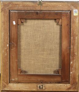 Francesco Londonio : Paesaggio con contadini  - Asta Dipinti Antichi - Associazione Nazionale - Case d'Asta italiane