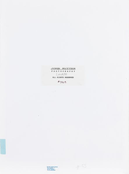 John Rutter : Luciana #1409  - Asta Fotografia - Associazione Nazionale - Case d'Asta italiane