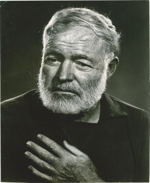 Yousuf Karsh Karsh of Ottawa : Ernest Hemingway  - Asta Fotografia - Associazione Nazionale - Case d'Asta italiane