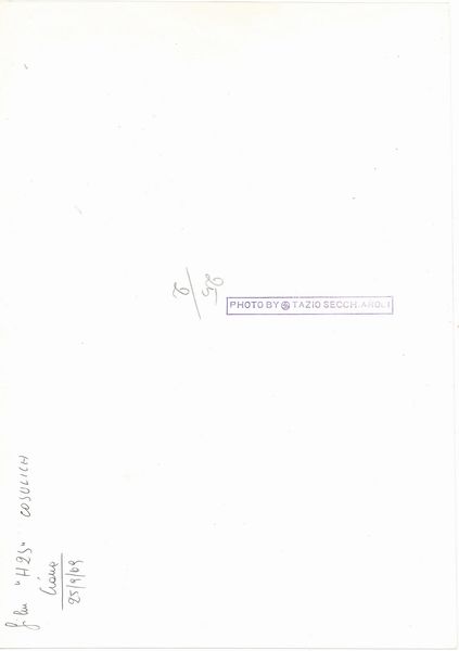 TAZIO SECCHIAROLI : Senza titolo  - Asta Fotografia - Associazione Nazionale - Case d'Asta italiane